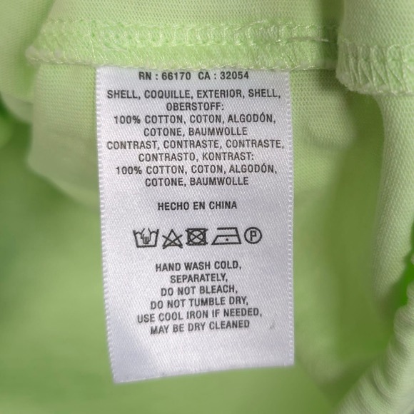 Anthropologie Maeve Top Size XS English Factory Ruffled‎ Drop Shoulder Lime - Picture 12 of 13